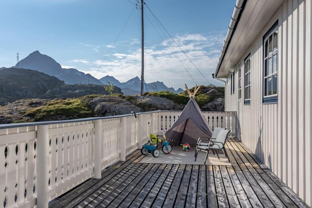 Sundet Lofoten Holiday House Villa Sund  Eksteriør bilde