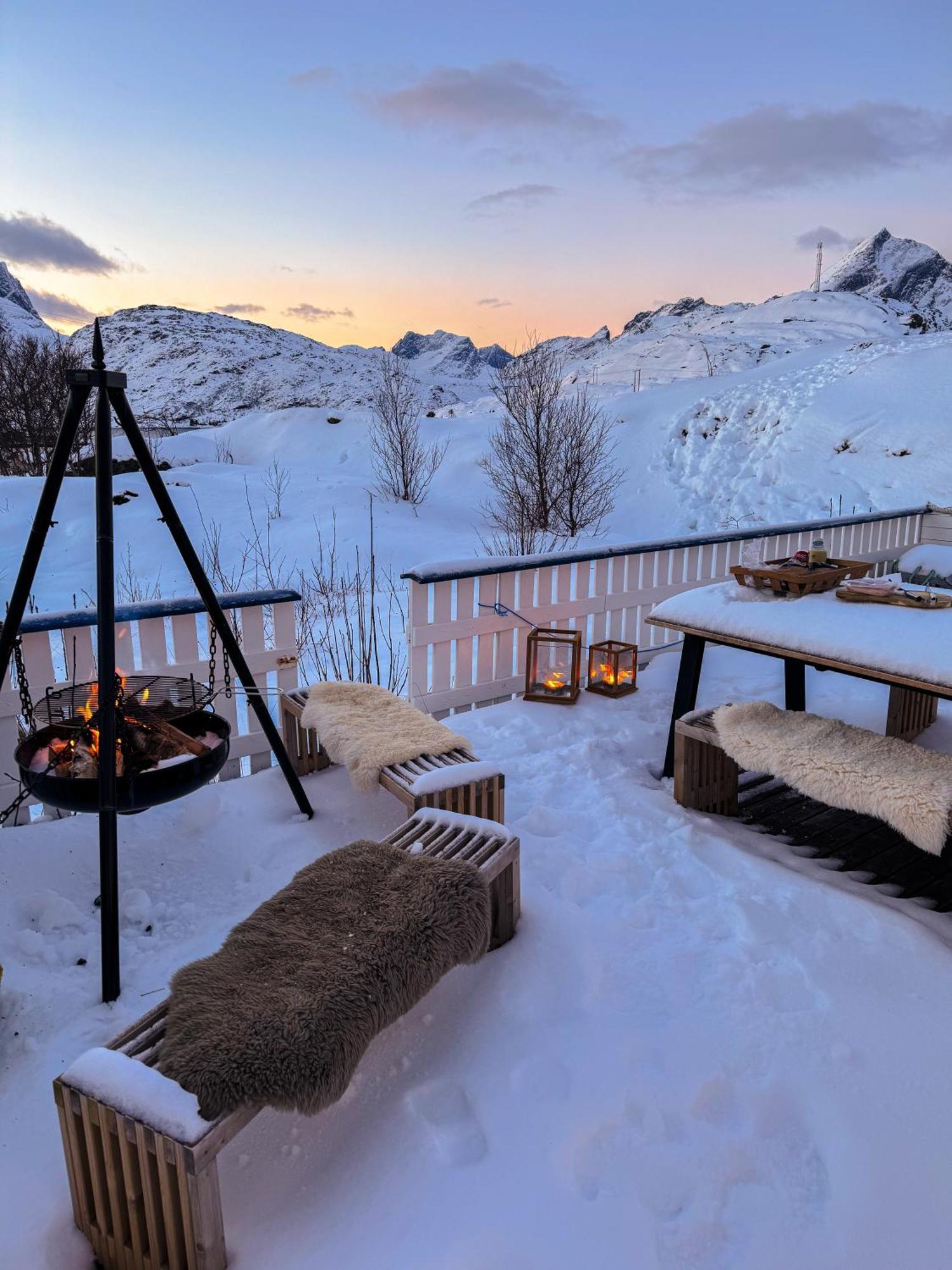 Sundet Lofoten Holiday House Villa Sund  Eksteriør bilde
